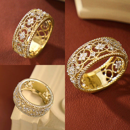 Classic Gold Ring with Timeless Appeal