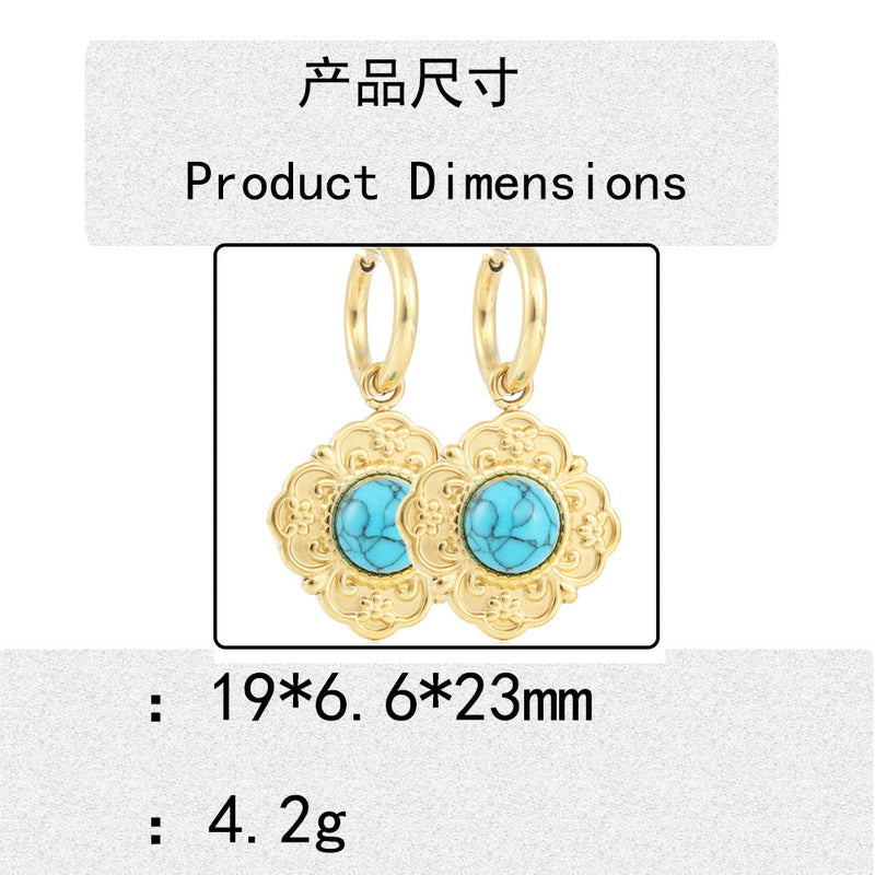 Romantic Gold Earring for Special Moments