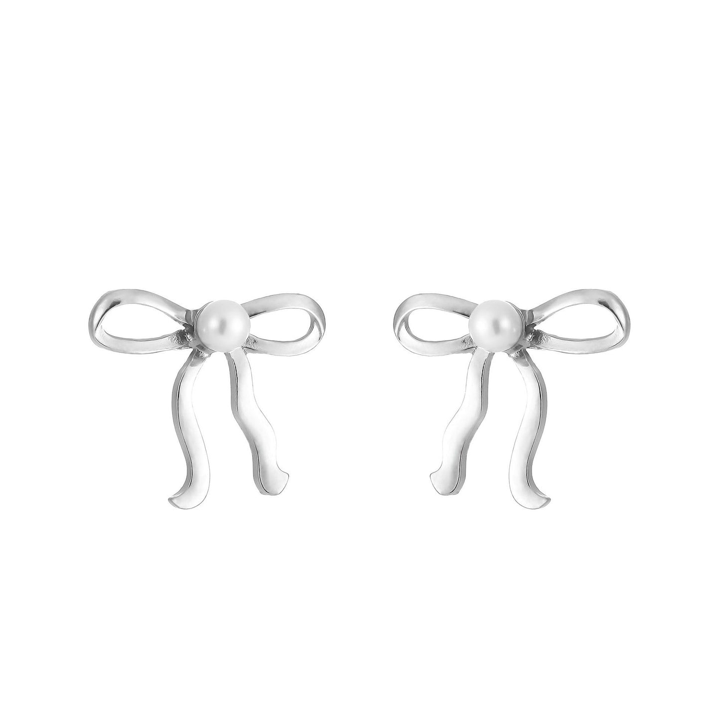 Delicate Artisan Pearl Earring