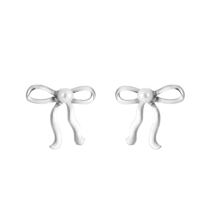 Delicate Artisan Pearl Earring