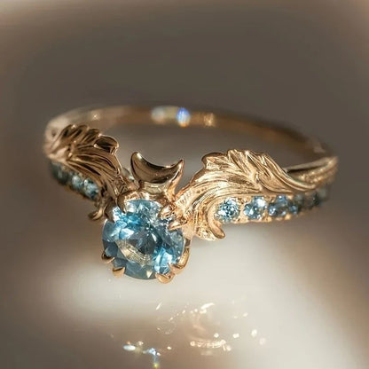 Beautiful Gold Ring with Unique Style