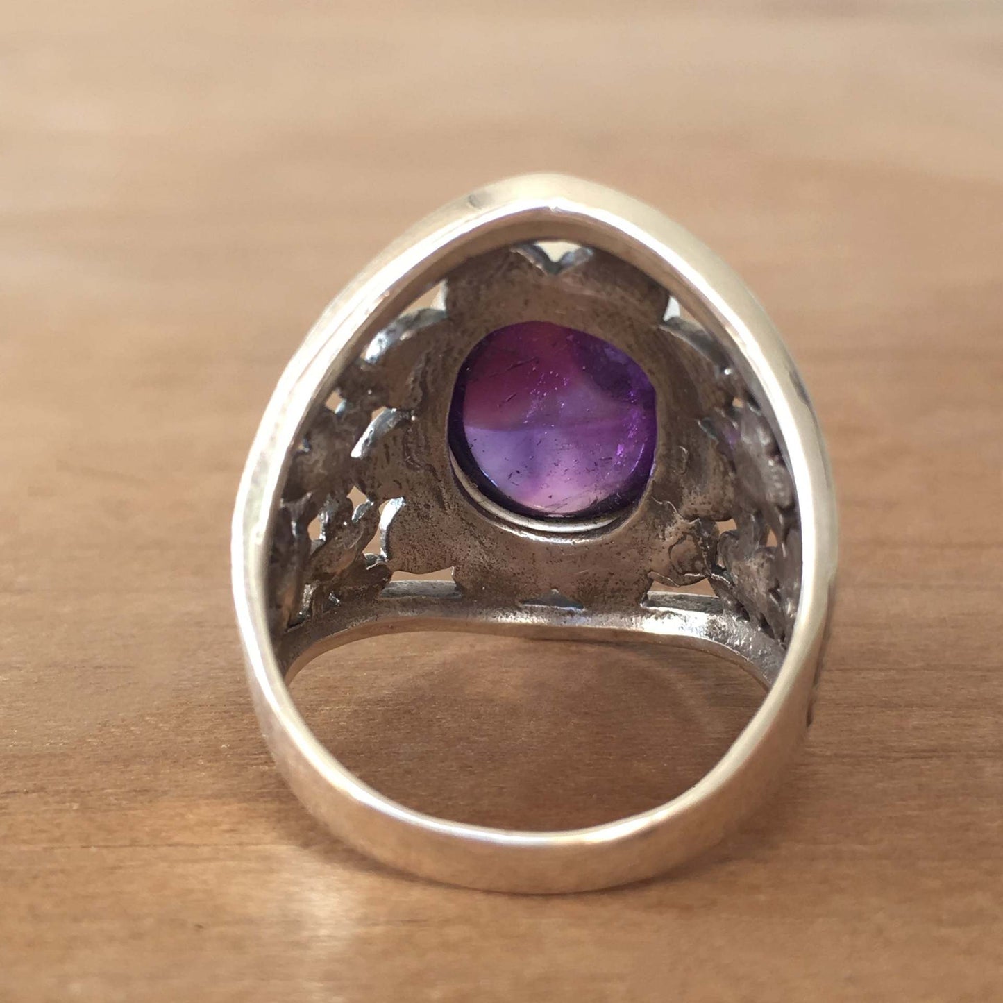 Delicate Artisan Silver Ring