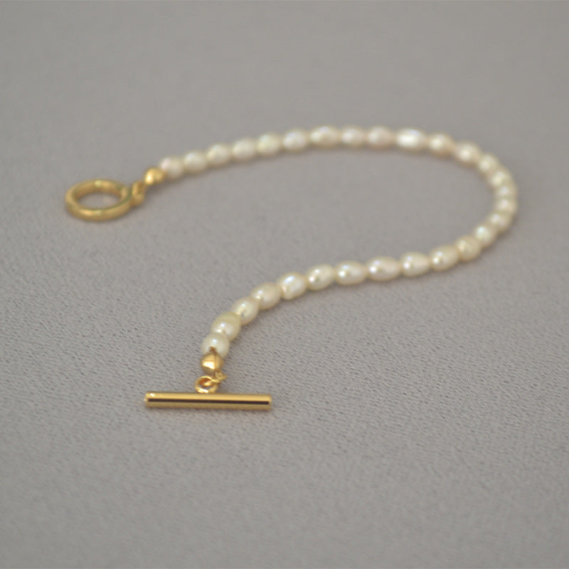Vintage Handmade Pearl Bracelet