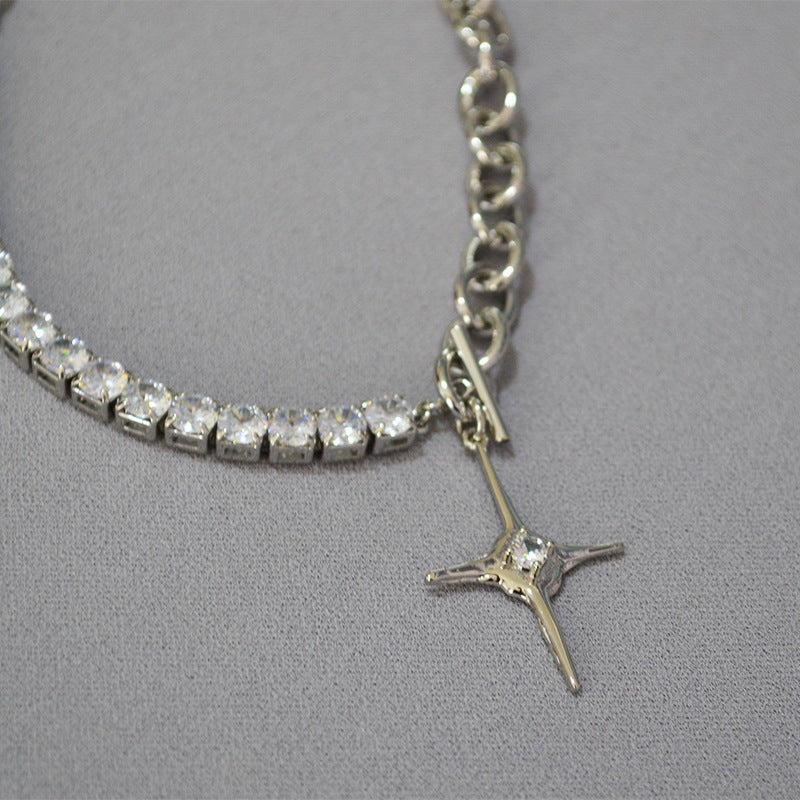 Vintage Handmade Gold Necklace