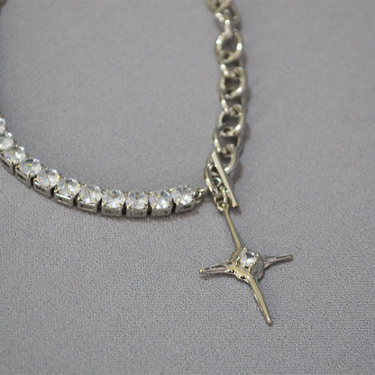 Vintage Handmade Gold Necklace