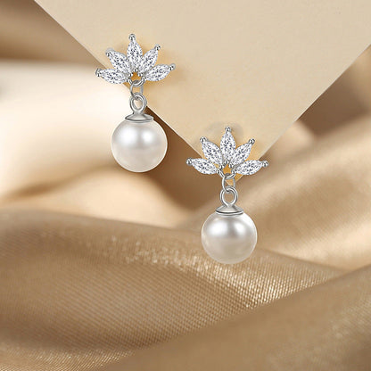 Delicate Artisan Pearl Earring