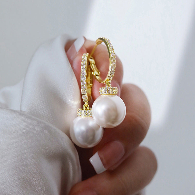 Vintage Handmade Pearl Earring