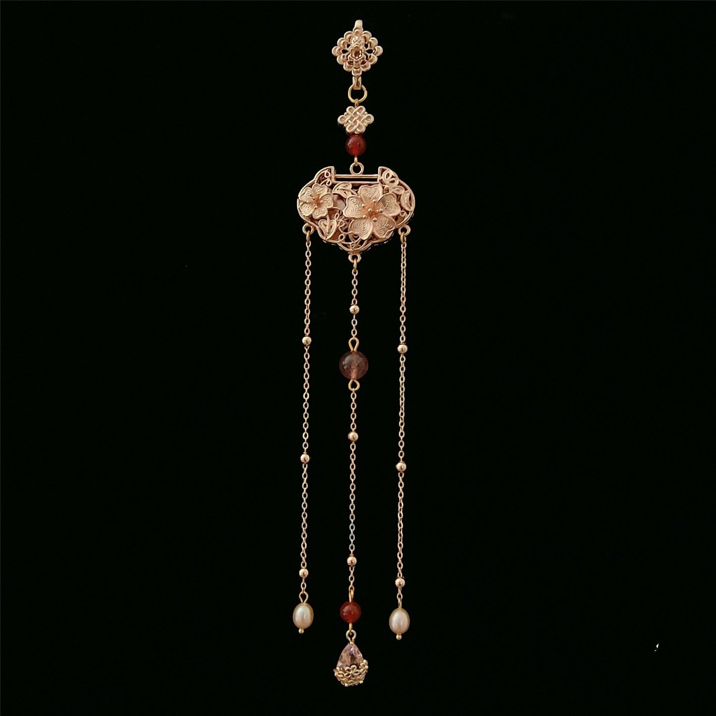 Delicate Artisan Pearl Pendant