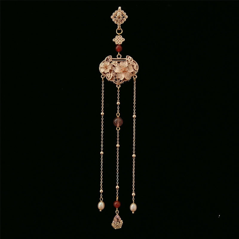 Delicate Artisan Pearl Pendant