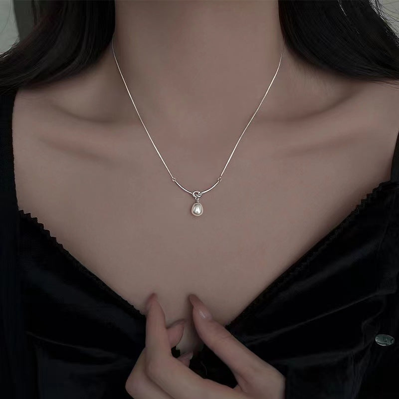 Vintage Handmade Pearl Necklace