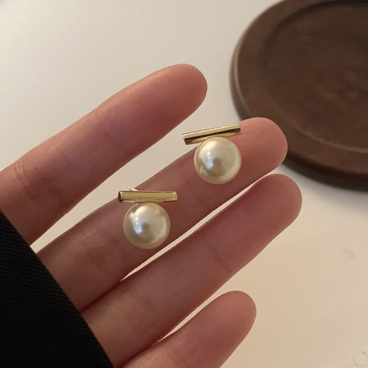 Vintage Handmade Pearl Earring