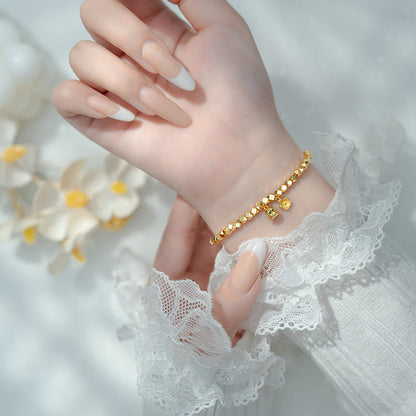 Vintage Handmade Gold Bracelet