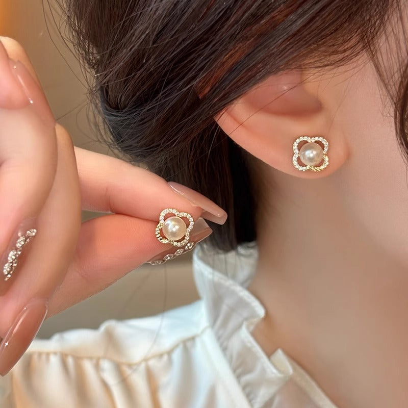 Vintage Handmade Pearl Earring