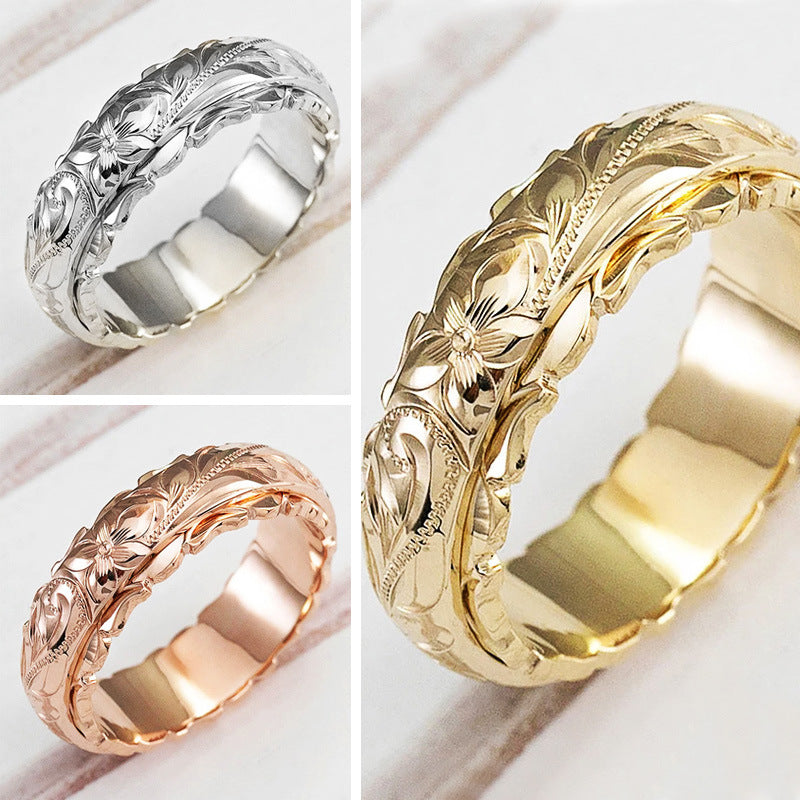 Romantic Gold Ring for Special Moments