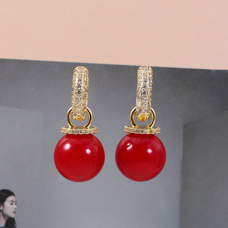 Delicate Artisan Pearl Earring