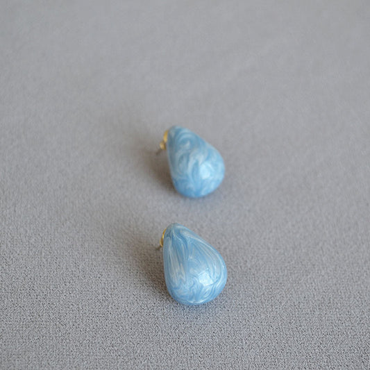 Vintage Handmade Gold Earring