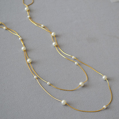 Romantic Pearl Necklace for Special Moments