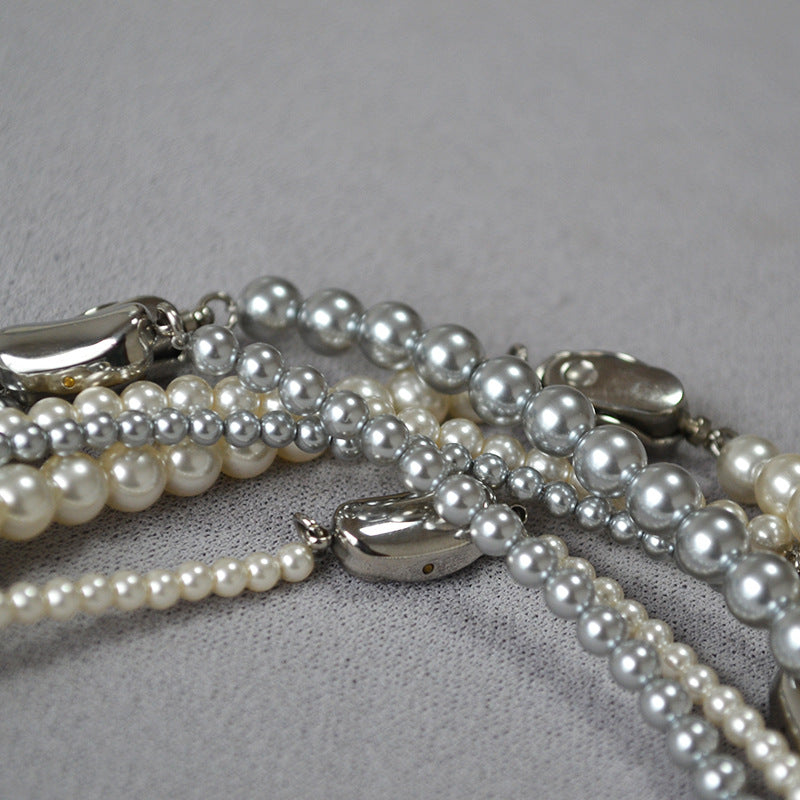 Vintage Handmade Pearl Necklace