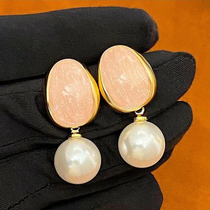 Delicate Artisan Pearl Earring