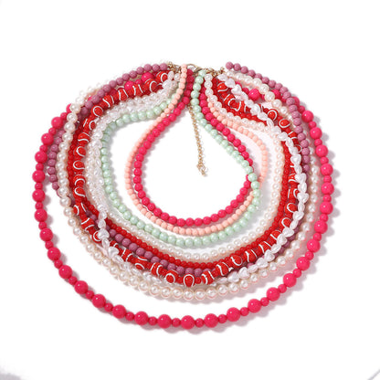 Vintage Handmade Pearl Necklace