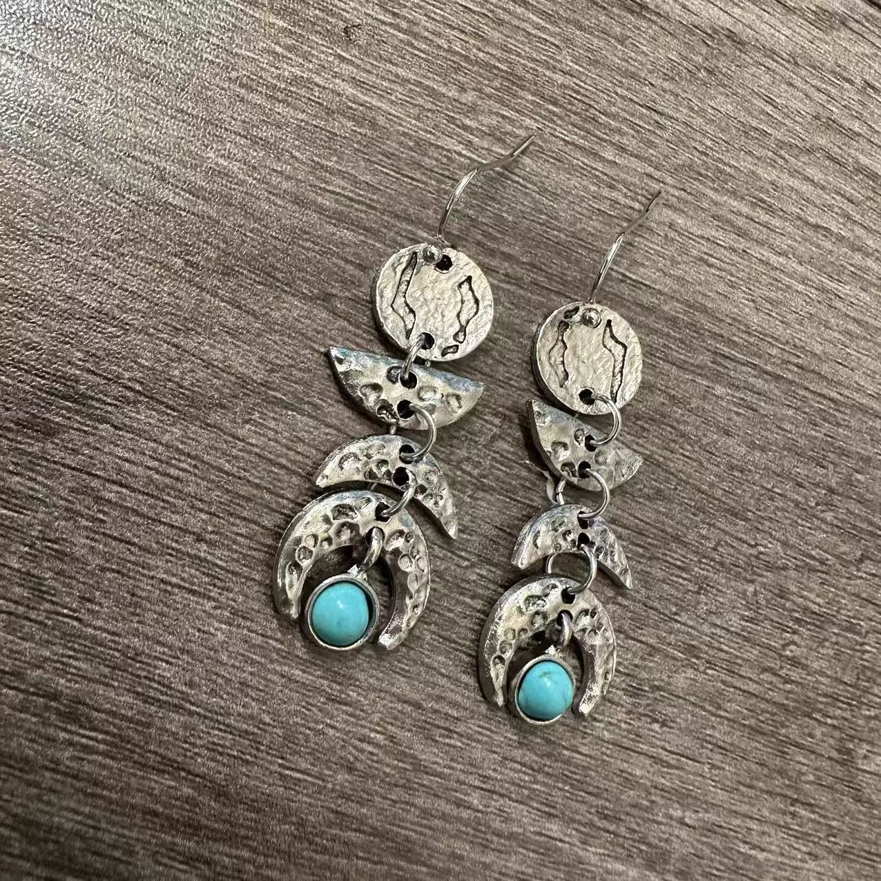 Delicate Artisan Silver Earring
