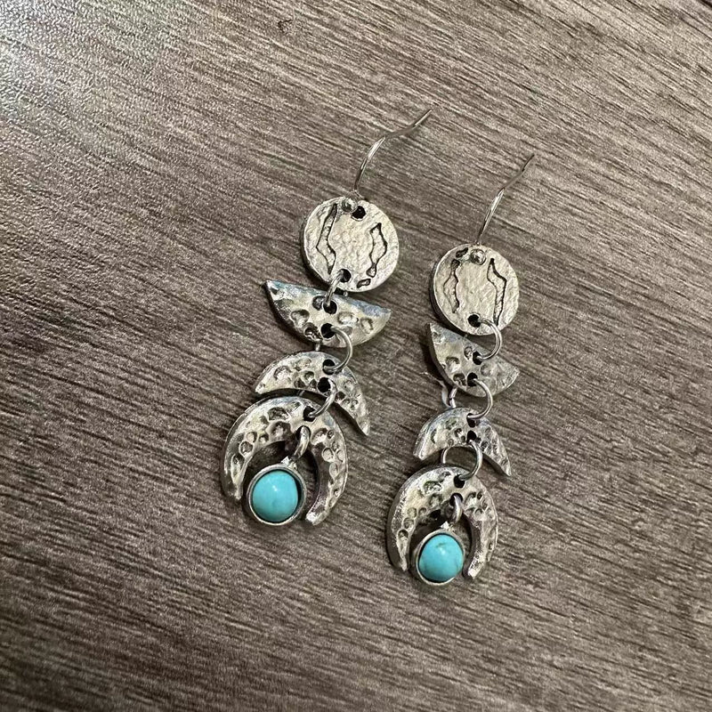 Delicate Artisan Silver Earring