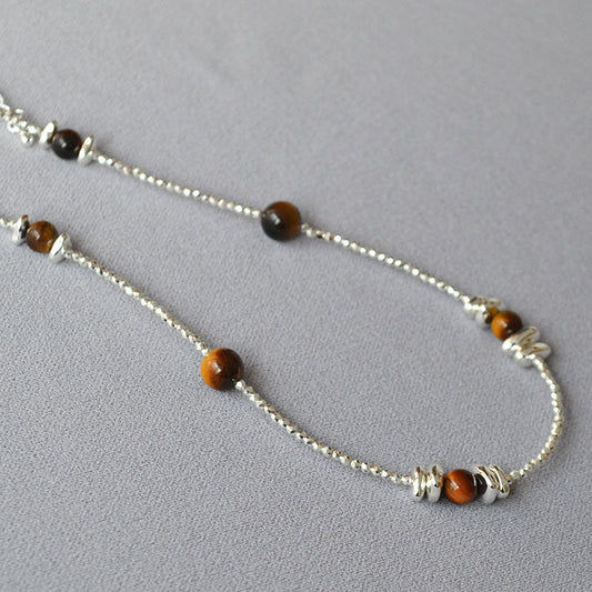 Delicate Artisan Silver Necklace
