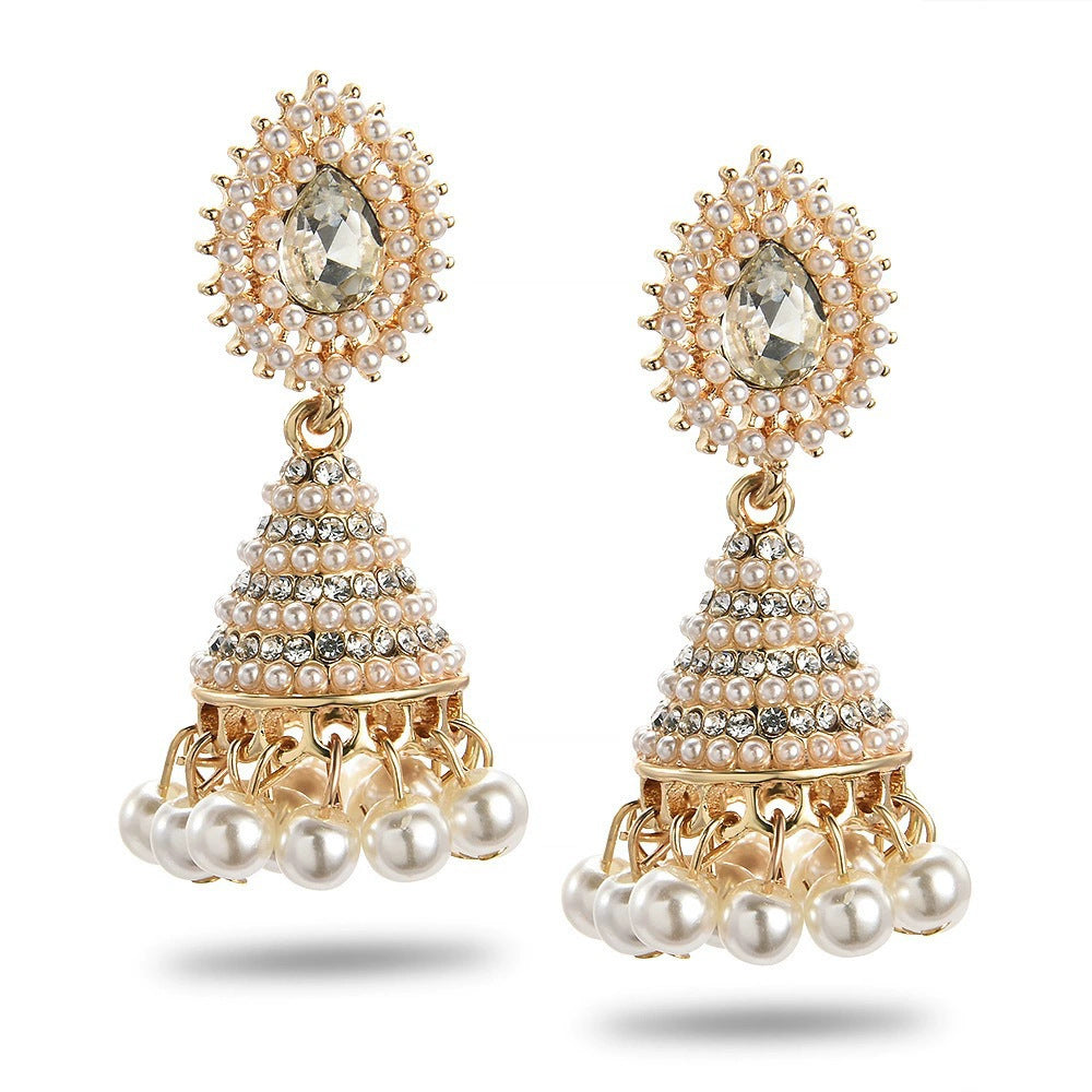 Delicate Artisan Pearl Earring