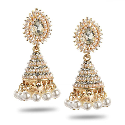 Delicate Artisan Pearl Earring
