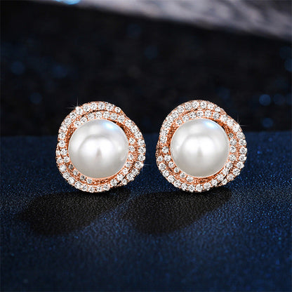 Beautiful Pearl Earring with Unique Style