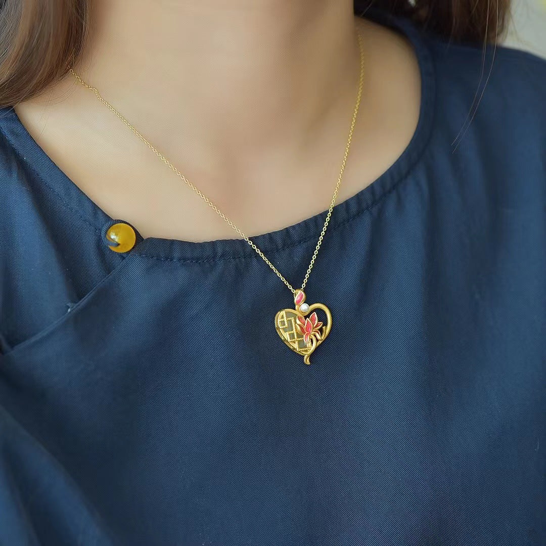 Vintage Handmade Silver Necklace