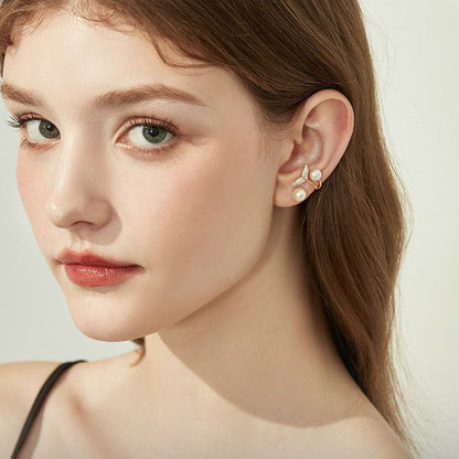 Vintage Handmade Pearl Earring