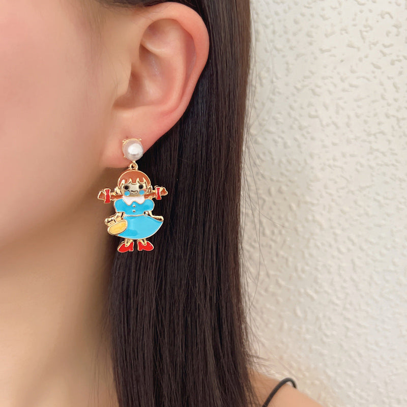 Beautiful Pearl Earring with Unique Style