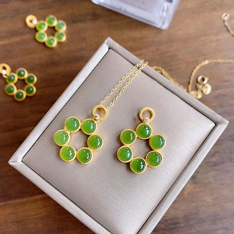 Vintage Handmade Gold Necklace