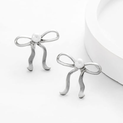 Delicate Artisan Pearl Earring
