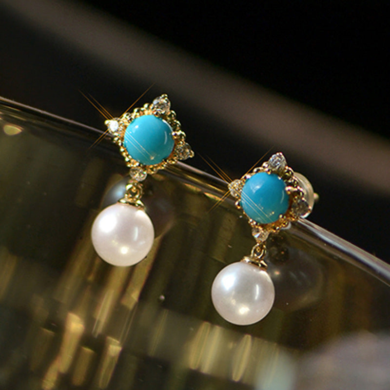 Vintage Handmade Pearl Earring