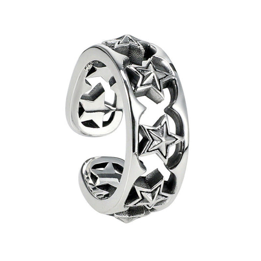 Classic Silver Ring with Timeless Appeal