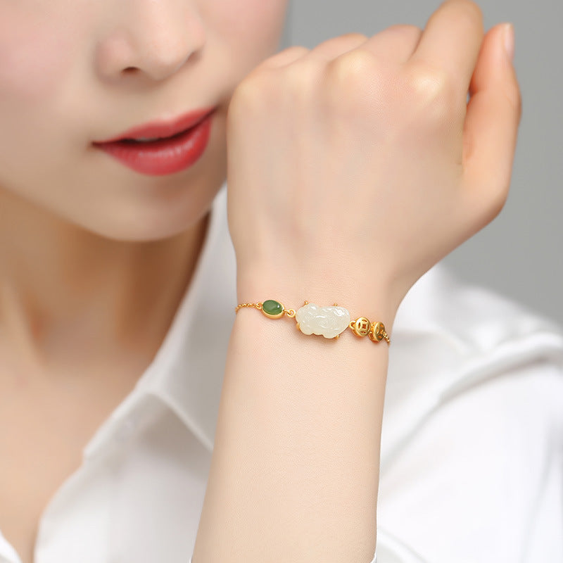 Beautiful Silver Bracelet with Unique Style