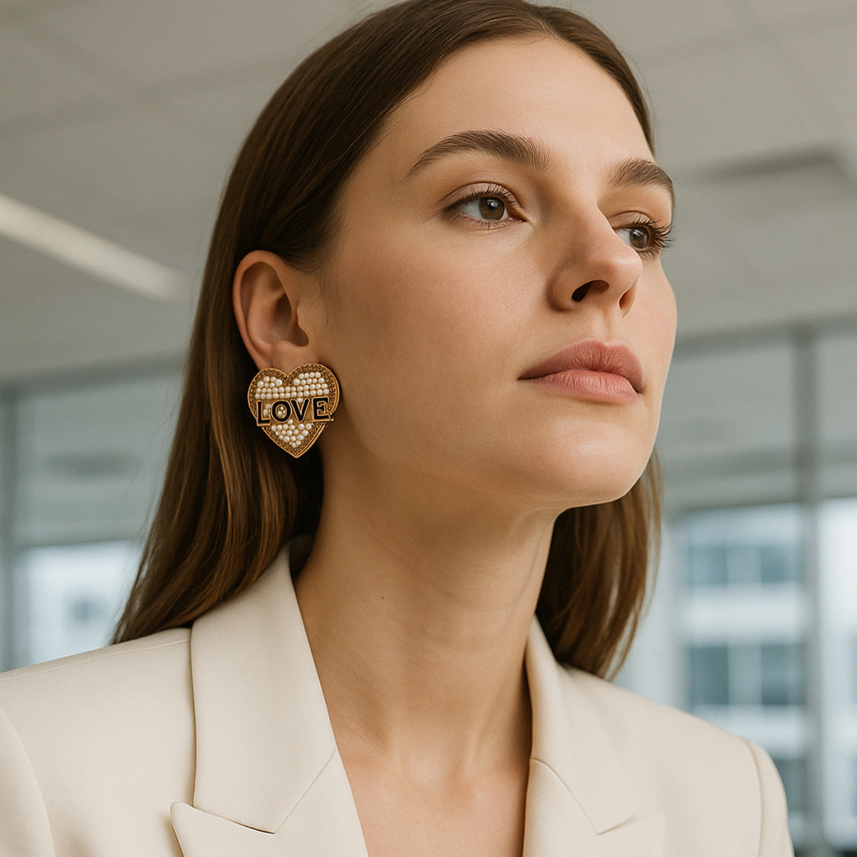 Vintage Handmade Pearl Earring