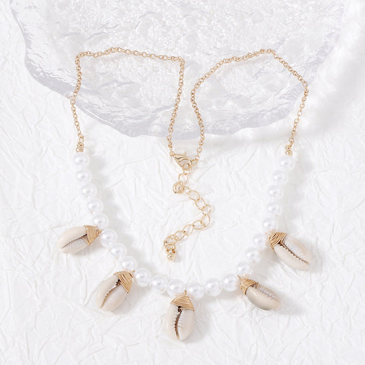 Vintage Handmade Pearl Necklace