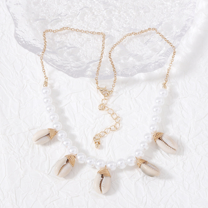 Vintage Handmade Pearl Necklace
