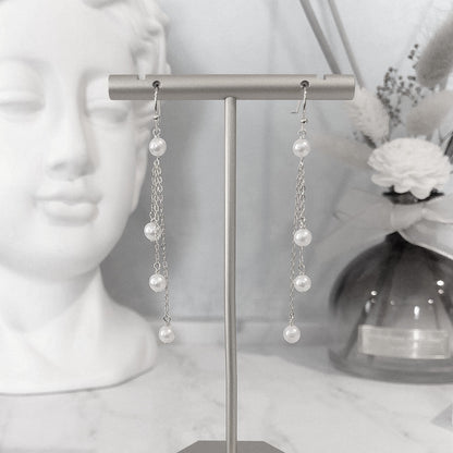 Delicate Artisan Pearl Earring