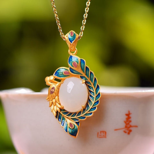 Vintage Handmade Gold Necklace