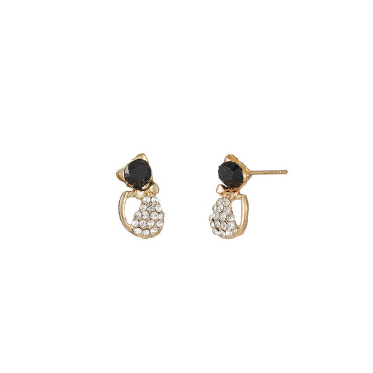 Vintage Handmade Gold Earring