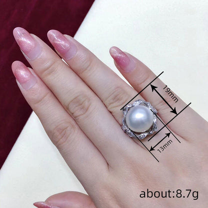 Vintage Handmade Pearl Ring