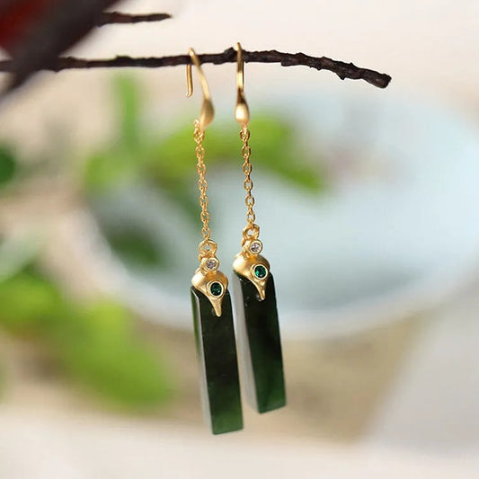Vintage Handmade Silver Earring