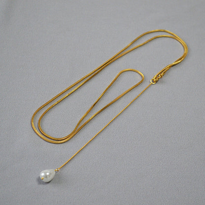 Delicate Artisan Gold Necklace