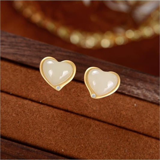 Delicate Artisan Gold Earring