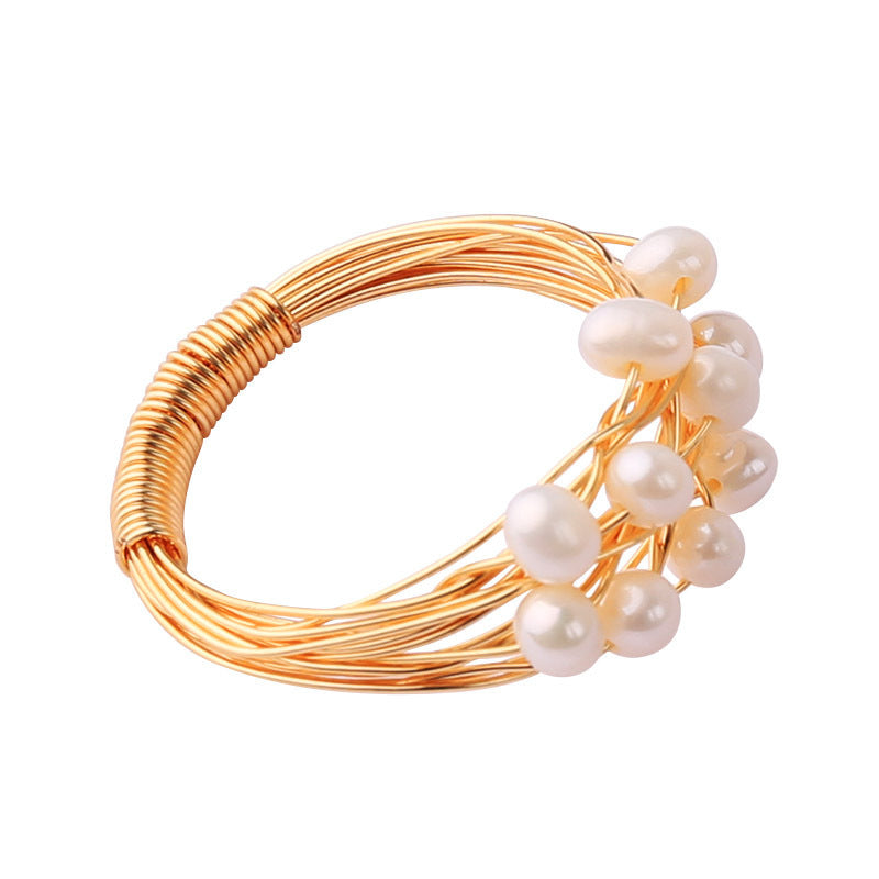 Stunning Pearl Ring for Daily Wear