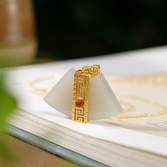Vintage Handmade Gold Necklace